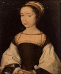 Portrait of a Young Unknown Woman